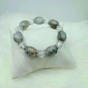Ash Barrel Design Beaded Bracelet